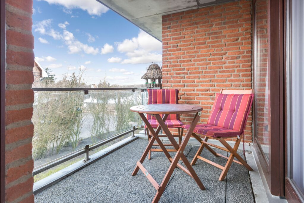 Balkon von Ferienwohnung Wenningstedt