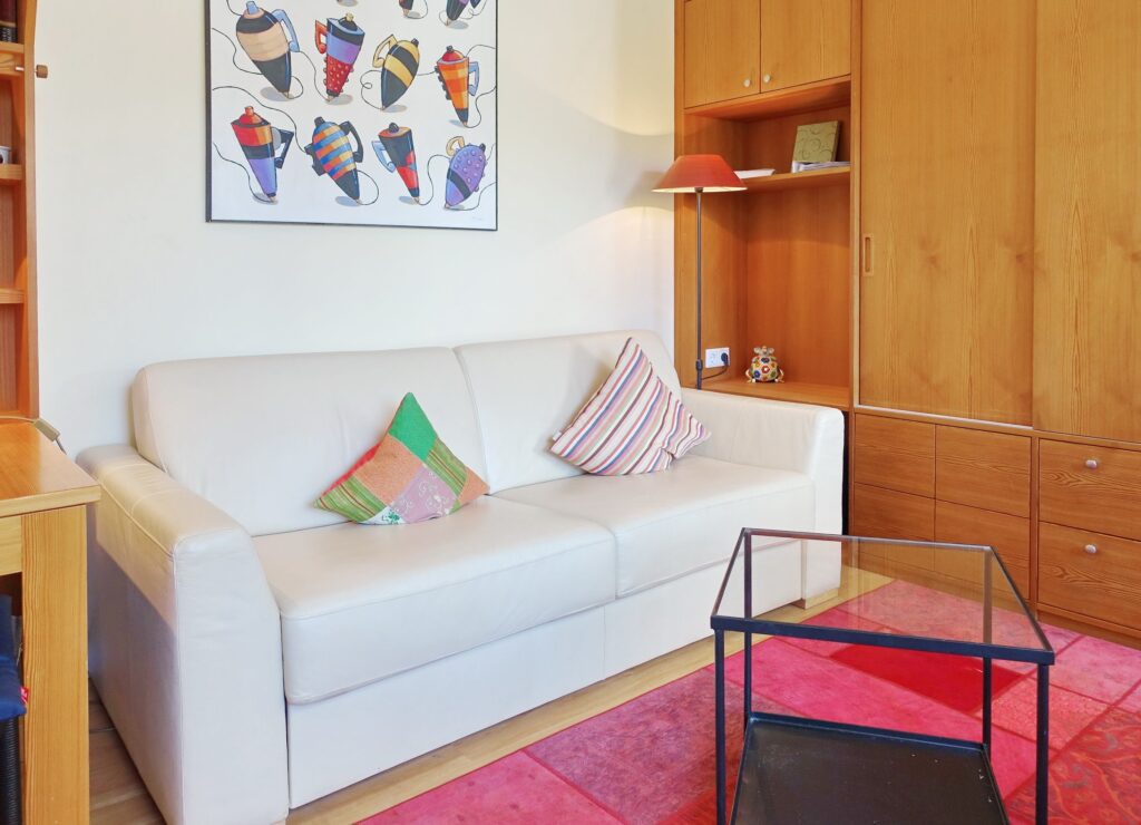 Wohnzimmer in Ferienwohnung Wenningstedt