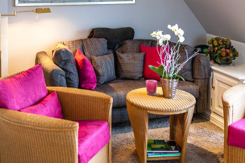 Wohnzimmer in Ferienwohnung Wenningstedt