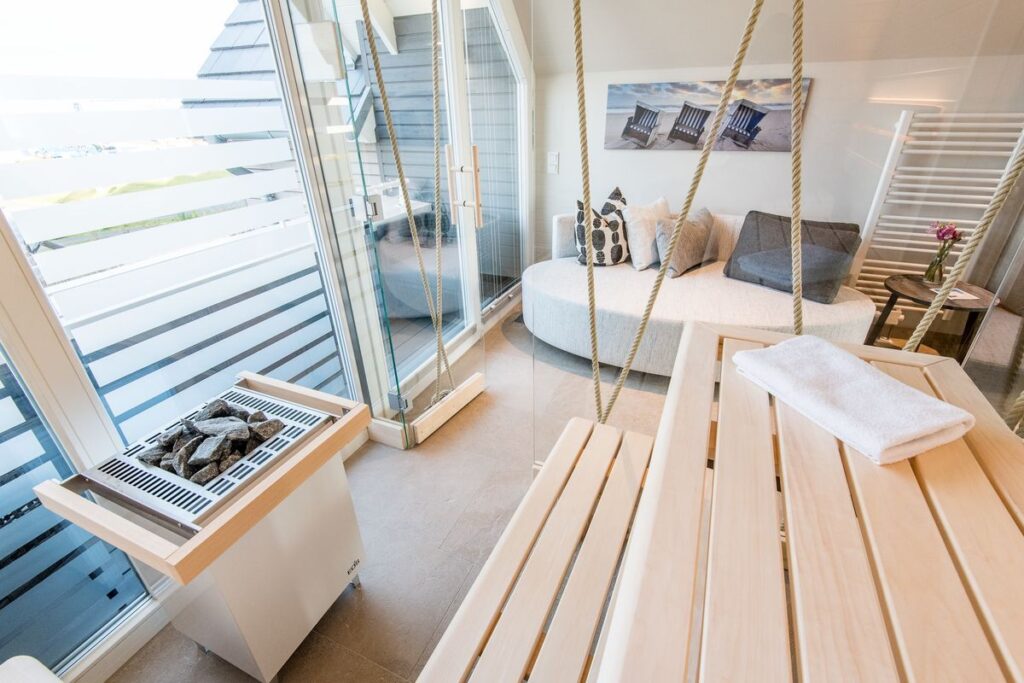 Aufenthaltsraum in Ferienwohnung Wenningstedt