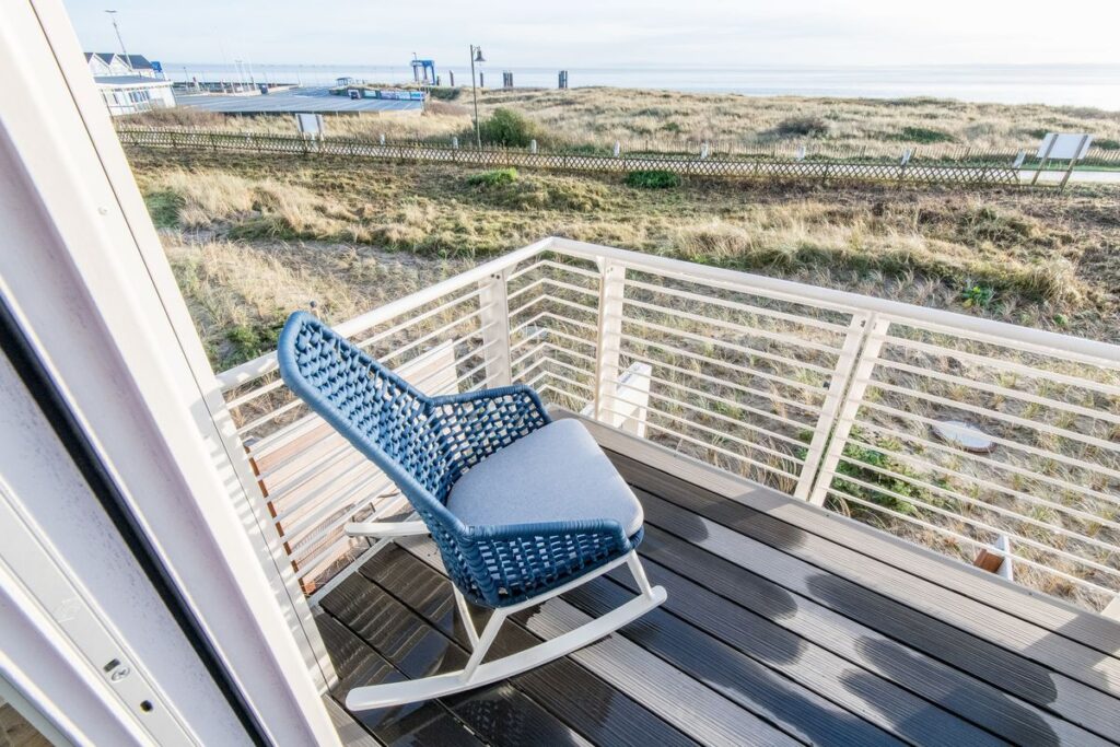 Balkon von Ferienwohnung Wenningstedt