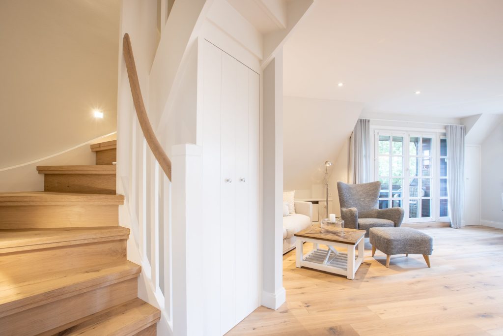 Wohnzimmer in Ferienwohnung Wenningstedt