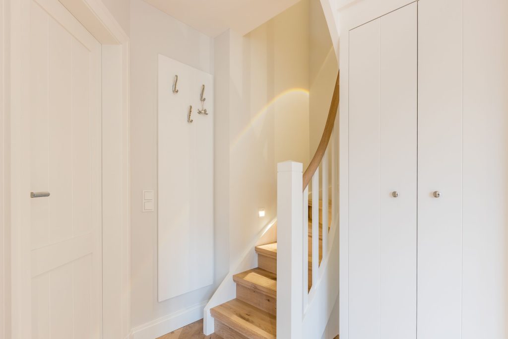 Treppe in Ferienwohnung Wenningstedt