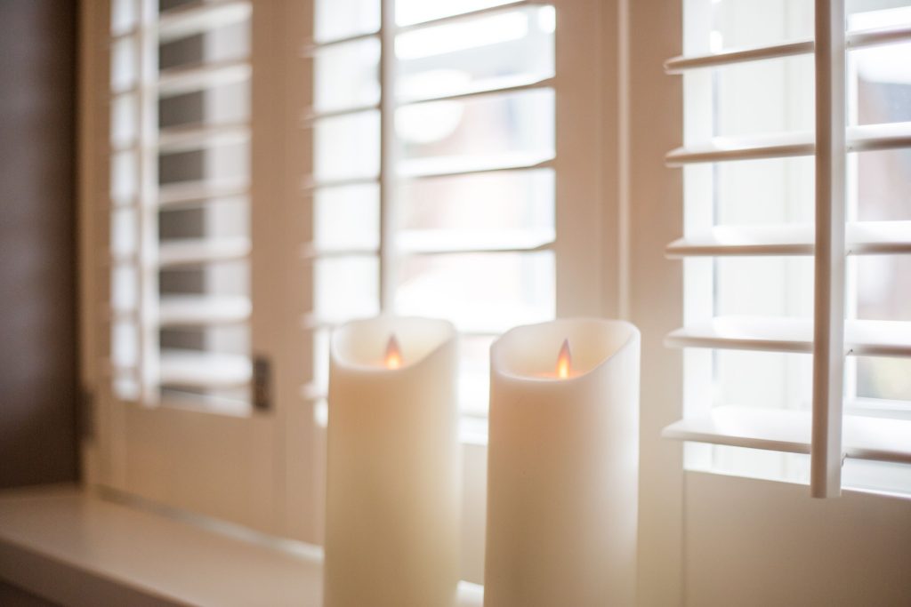 Kerzen in Ferienwohnung Wenningstedt