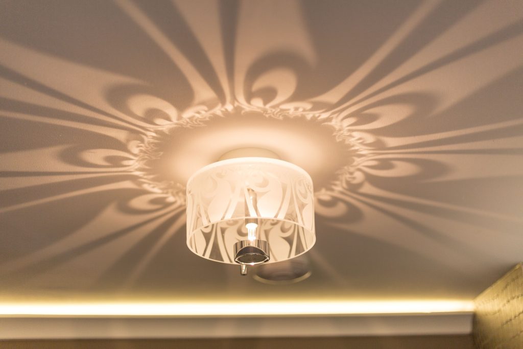 Lampe in Ferienwohnung Wenningstedt