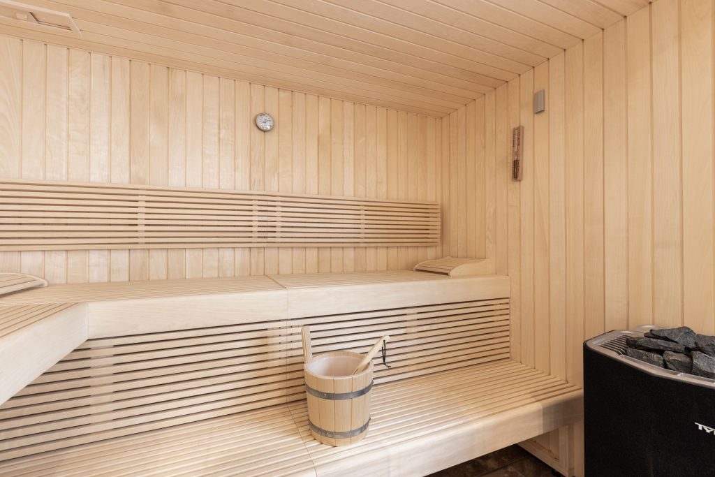 Sauna in Ferienwohnung Wenningstedt