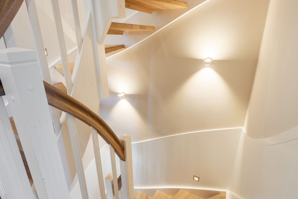 Treppe in Ferienwohnung Wenningstedt