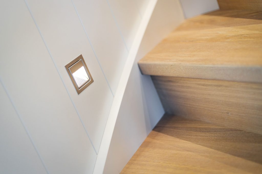 Treppe in Ferienwohnung Wenningstedt