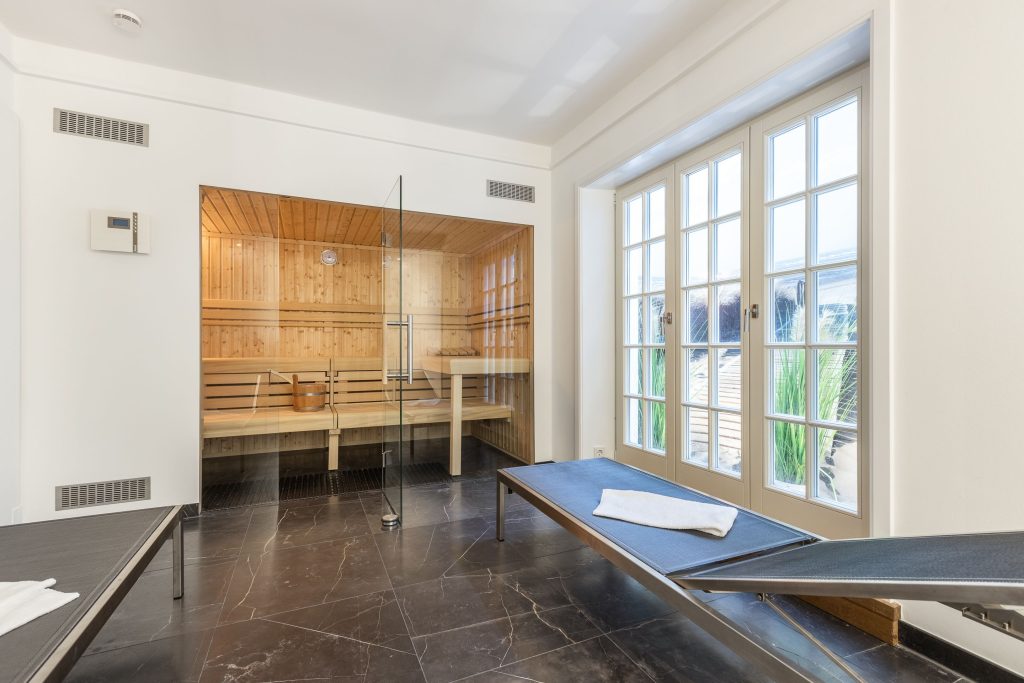 Sauna in Ferienwohnung Wenningstedt