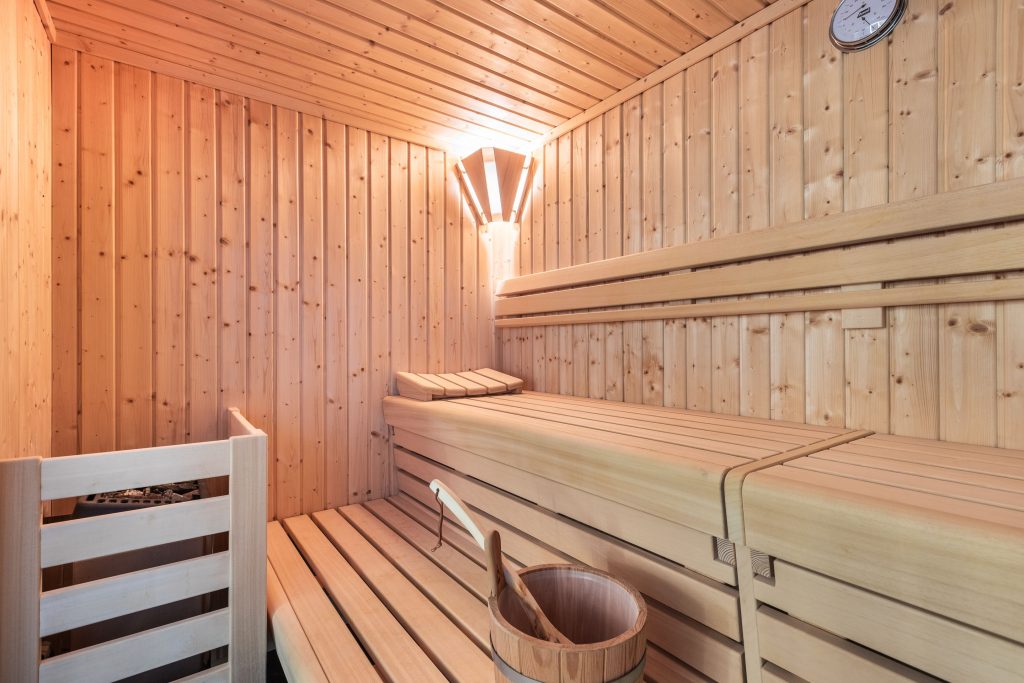 Sauna in Ferienwohnung Wenningstedt