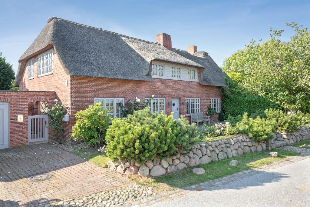 Ferienhaus auf Sylt von außen