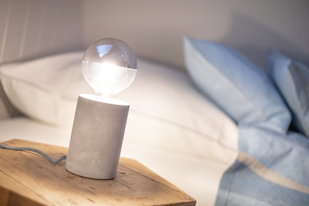 Schlafzimmer in Ferienwohnung Wenningstedt