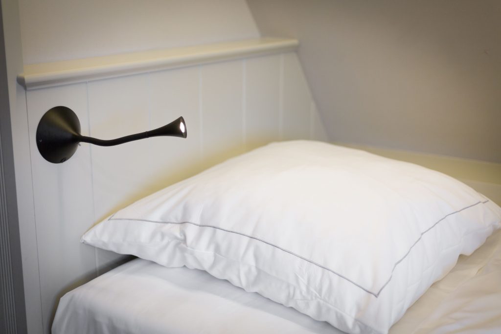 Schlafzimmer in Ferienwohnung Wenningstedt