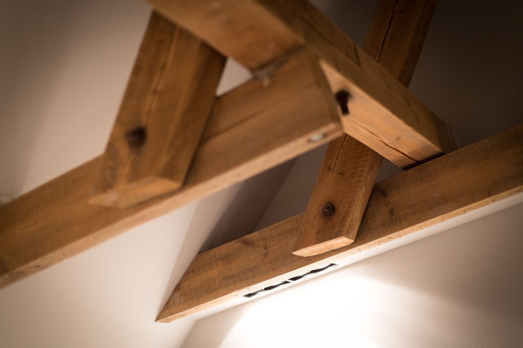 Dachbalken Ferienwohnung Wenningstedt