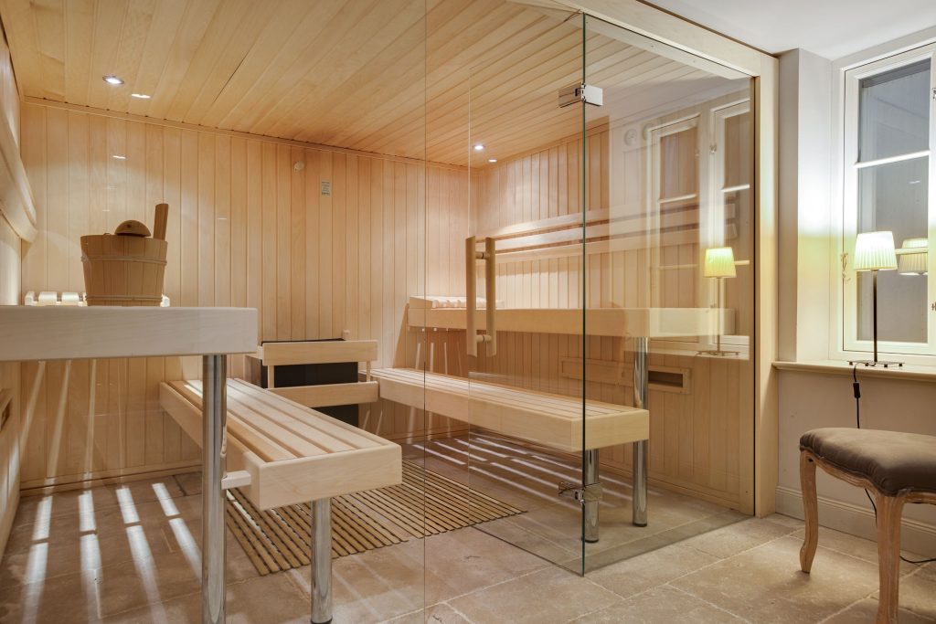 Sauna in Ferienwohnung Wenningstedt