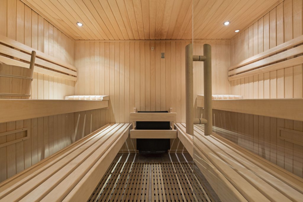 Sauna in Ferienwohnung Wenningstedt