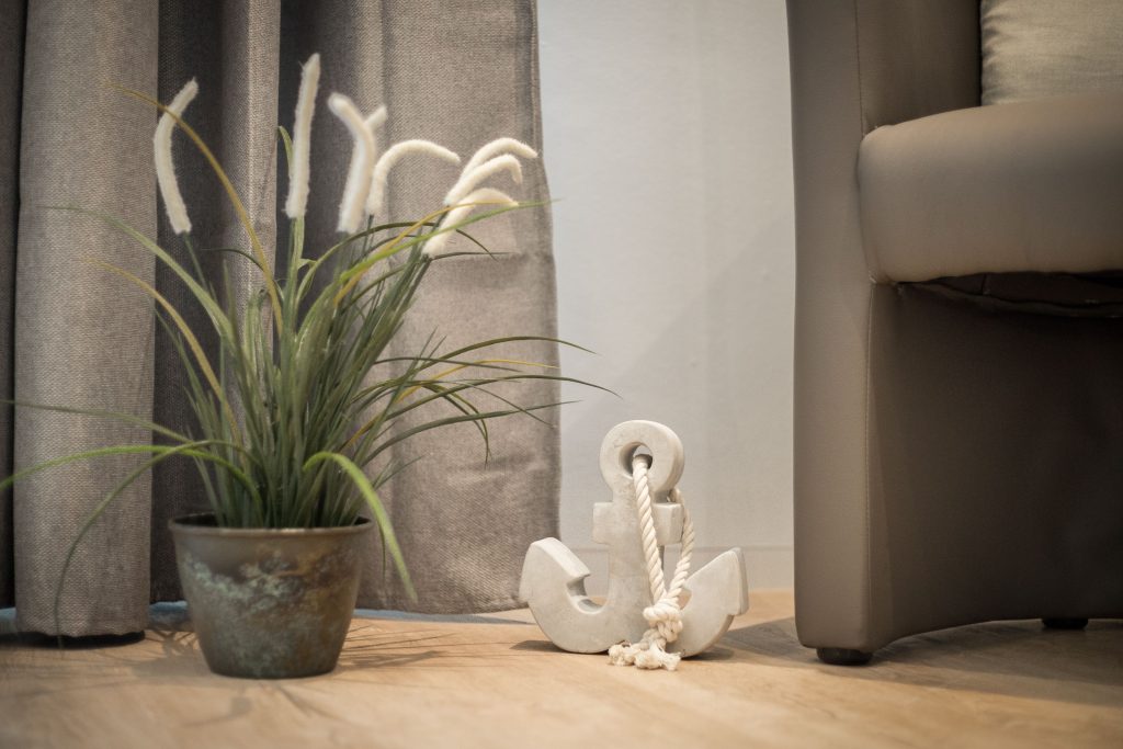 Wohnzimmer in Ferienwohnung Wenningstedt