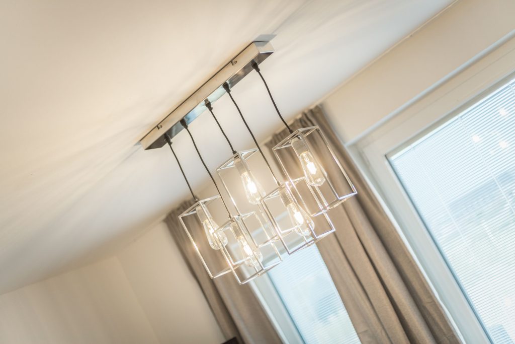 Lampe in Ferienwohnung Wenningstedt