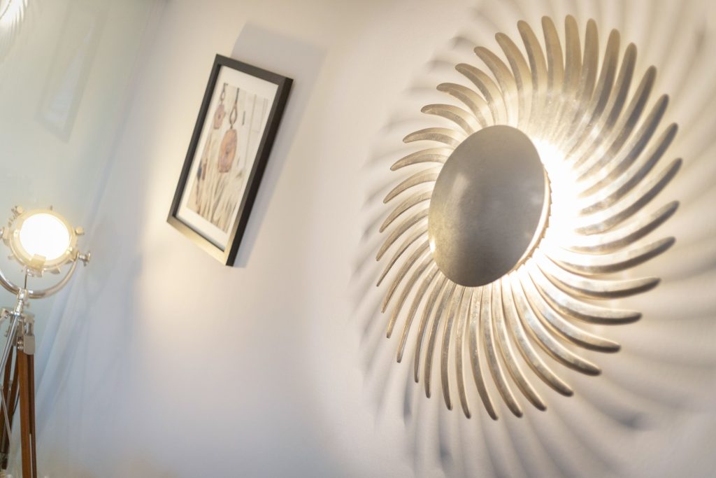 Sonnenlampe in Ferienwohnung auf Sylt