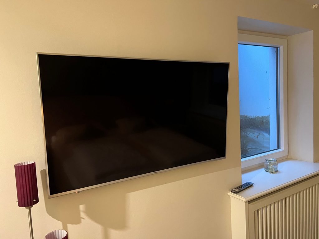 Fernseher in Ferienwohnung auf Sylt