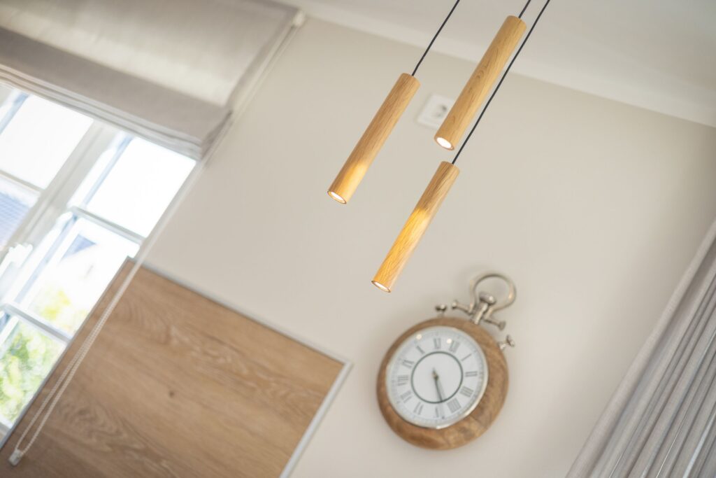 Esszimmer in Ferienwohnung Wenningstedt
