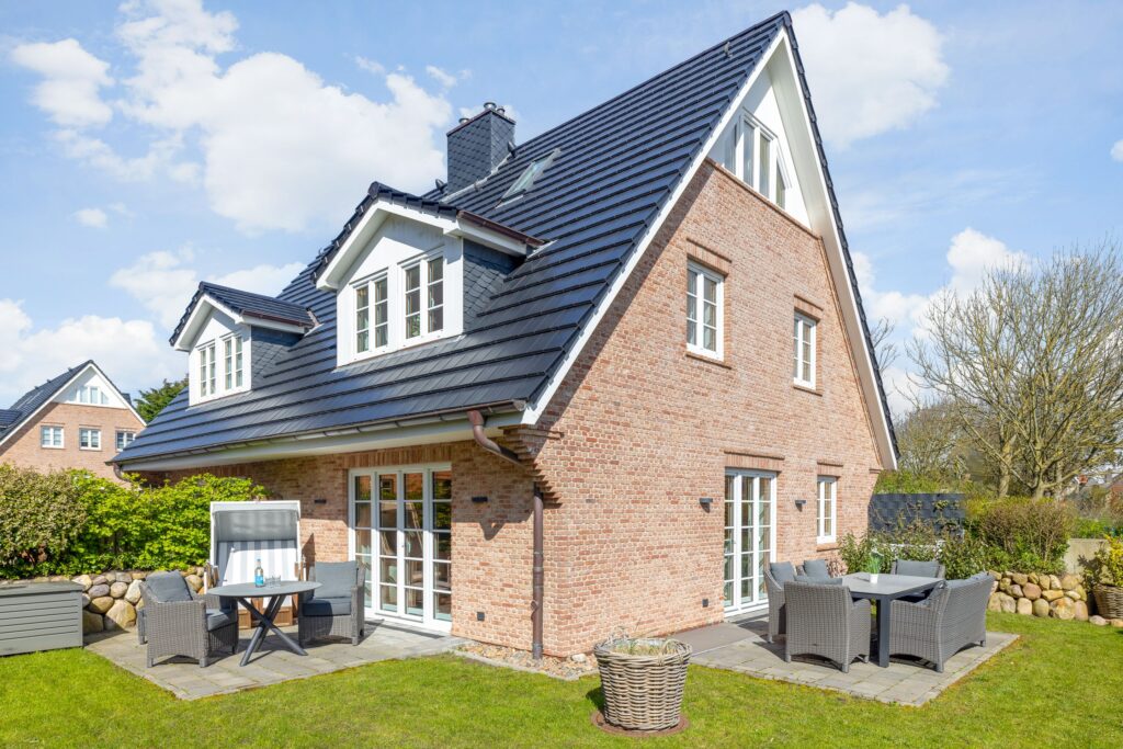 Garten von Ferienwohnung Wenningstedt