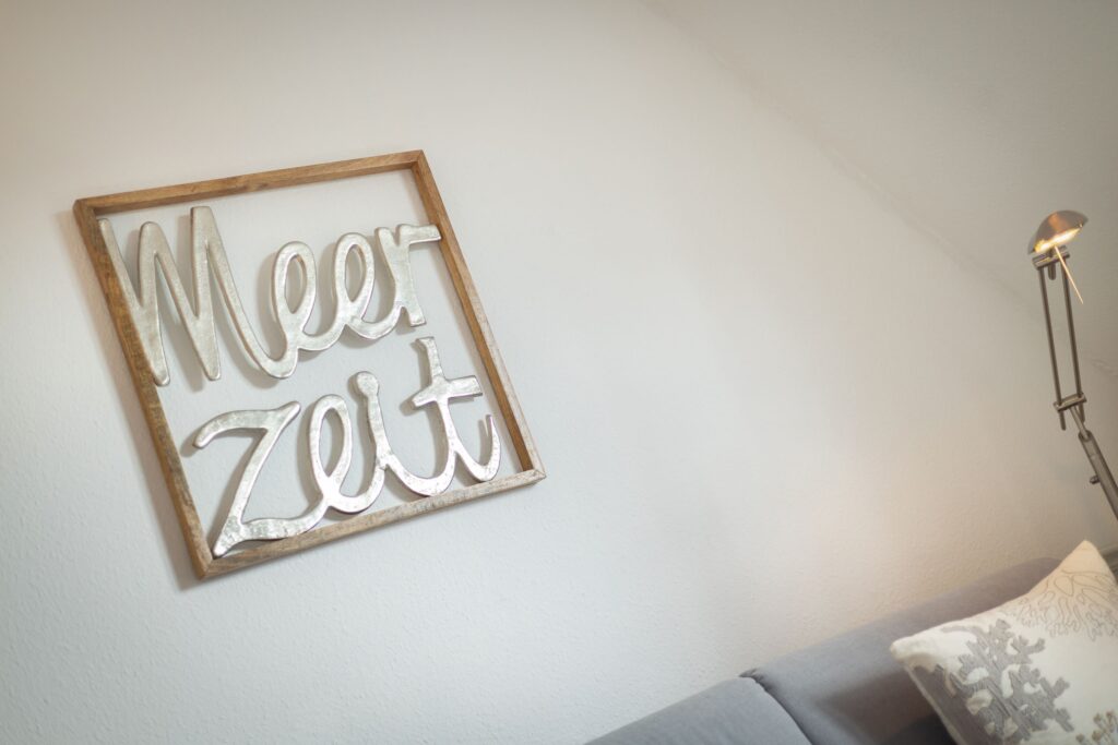 Deko in Ferienwohnung Wenningstedt