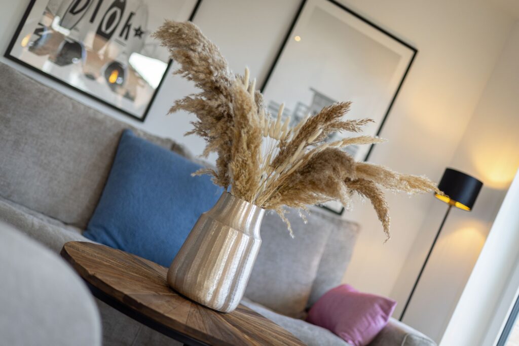 Wohnzimmer in Ferienwohnung Wenningstedt