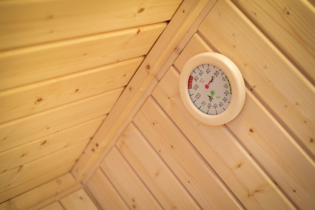 Sauna in Ferienwohnung Wenningstedt