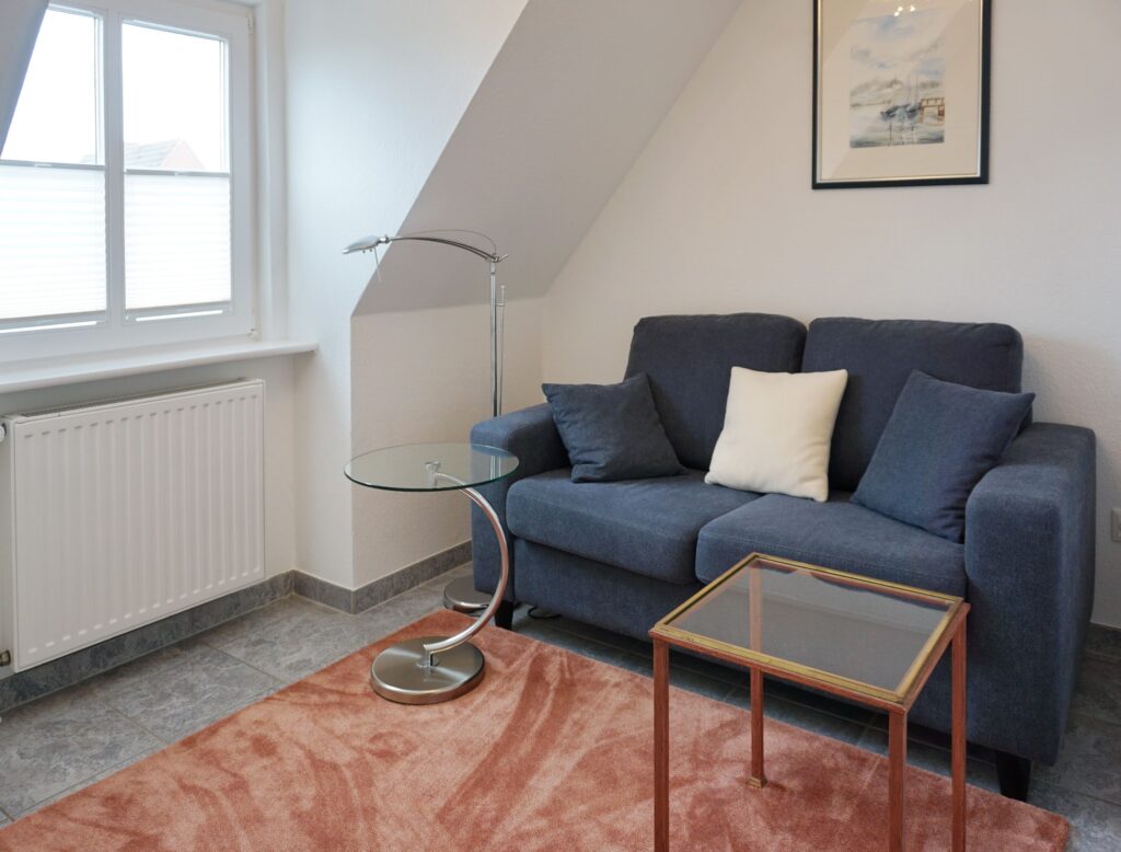 Wohnzimmer in Ferienwohnung Wenningstedt