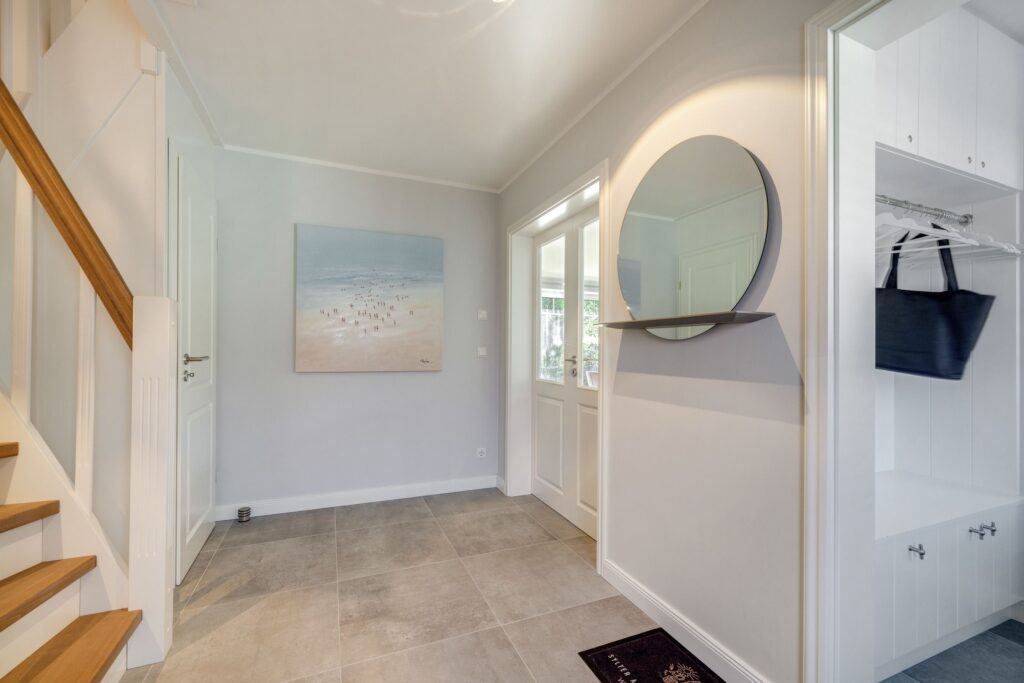 Eingang zu einer Ferienwohnung auf Sylt