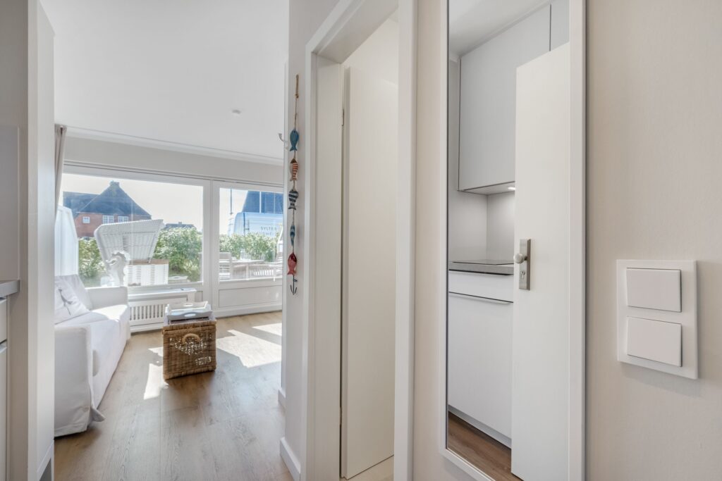 Flur in einem Ferienhaus auf Sylt