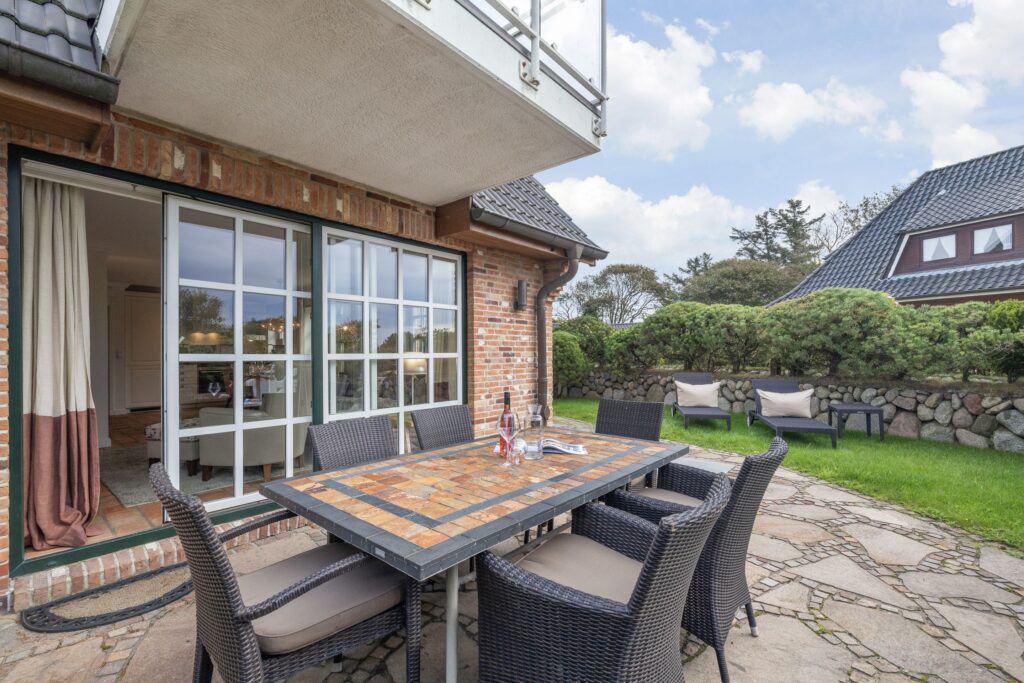 Ferienhaus mit Terrasse auf Sylt