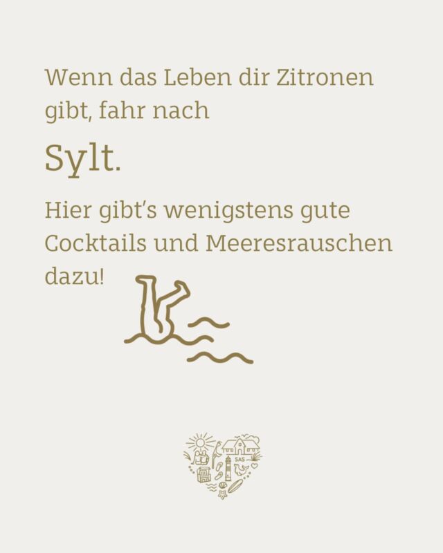 In diesem Sinne: Happy Montag und sonnige Grüße von der Insel ☀️🌊🍹 #sylt #sylturlaub #zeitfürurlaub #syltzeit #happymonday
