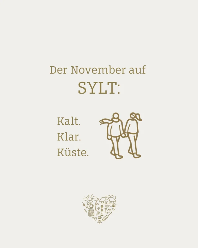 … und ganz ehrlich: wir lieben es! ❤️ 

Genau so kann man Sylt im November erleben.

Weniger Menschen, mehr Raum zum Atmen.
Wir mögen die Insel, wenn sie pur ist – rau, ruhig und ohne Saison-Filter.

Deshalb lohnt sich der Urlaub auf Sylt im November: Wir bekommen die Insel so, wie sie wirklich ist.

Jetzt Verfügbarkeiten checken auf: www.sas-sylt.de

#KaltKlarKüste #Sylt #SyltImNovember #OffSeasonVibes #Nordsee #WirAufSylt #SyltUrlaub #NordseeMomente #Inselzeit #TravelGermany #MeerMachtKlar #ZeitfürSylt