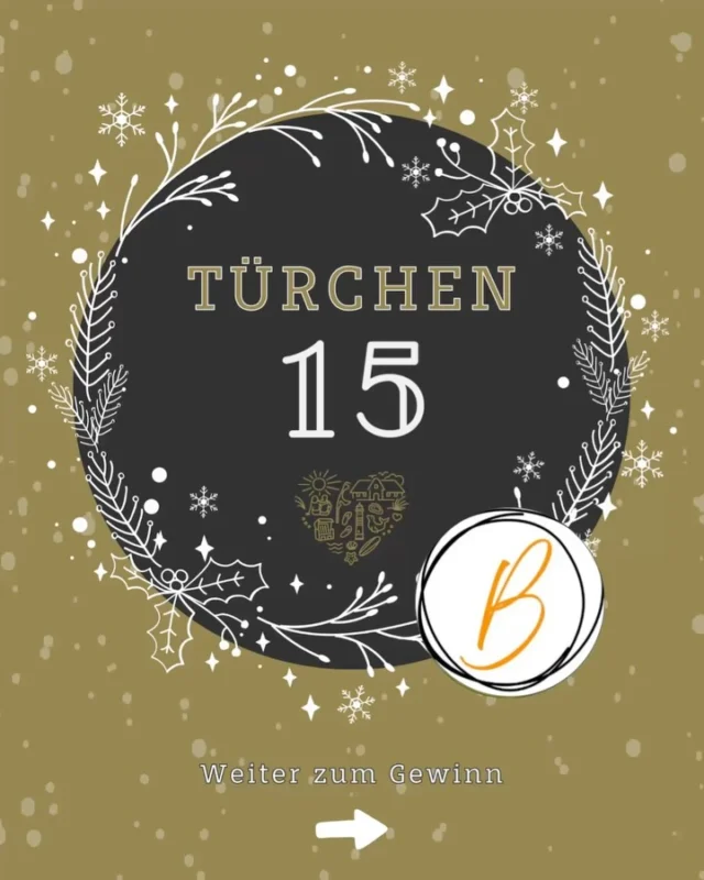 Türchen 15🎄✨ Jetzt wird’s blumig! 🌸

Heute verlosen wir ein buntes Überraschungspaket von der lieben Sophia! 🩷

Sophia Binzer ist das Herz und die kreative Seele hinter der Blumerei Binzer, in der Norderstrasse im Herzen Westerlands. Mit ganz viel Liebe zum Detail, einem feinen Gespür für Ästhetik und ihrer großen Leidenschaft für Blumen und Kreatives hat sie sich im März dieses Jahres ihren Traum erfüllt und den Schritt in die Selbstständigkeit gewagt. In ihrem Blumengeschäft erwartet Kundinnen und Kunden eine wahnsinnig tolle Auswahl an frischen Blumen, liebevoll gestalteter Dekoration und besonderen kleinen Highlights, die sich perfekt als Geschenk oder zum Selbstverwöhnen eignen. Die Blumerei Binzer ist ein Ort zum Inspirieren, Staunen und Wohlfühlen – geprägt von Sophias Kreativität, Persönlichkeit und ihrer Begeisterung für alles Schöne. 🌸✨

Die Teilnahme für das Überraschungspaket? Ganz einfach:

1️⃣ Beitrag liken ❤️
2️⃣ Account @sylterappartementservice oder @wedellsylt folgen
3️⃣ Dem Account @blumerei_binzer folgen. 
4️⃣ Optional: Freunde markieren, für die das Gewinnspiel auch was wäre. 

#Adventskalender #Gewinnspiel #Advent2025 #TürchenAuf #Sylt #SyltLove #SyltMomente #InselLiebe #Weihnachtszauber #XmasVibes #GewinnenMitStyle #GiveawayGermany #InselGewinnspiel #Adventskalender2025

Ausführliche Teilnahmebedingungen:

Die Teilnahme am Gewinnspiel erfolgt durch

1. Das Folgen der Instagram-Accounts @sylterappartementservice oder @wedellsylt 
2. Das Liken des Gewinnspiel-Beitrags.
3. Das Folgen des Instagram-Accounts @blumerei_binzer. 

Unter allen gültigen Teilnahmen wird der/die Gewinner*in per Zufallsprinzip ermittelt und im Anschluss per Direktnachricht auf Instagram benachrichtigt.
Der Gewinn kann nicht ausgezahlt, getauscht oder übertragen werden.

Das Gewinnspiel endet am 16.12.25 um 17:59 Uhr.

Das Gewinnspiel steht in keiner Verbindung zu Instagram und wird von Instagram weder gesponsert noch unterstützt. Teilnahme nur innerhalb der angegebenen Frist; der Rechtsweg ist ausgeschlossen.